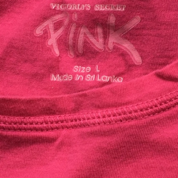 Victoria’s Secret Pink Ribbon Graphic Tee - Picture 2 of 6